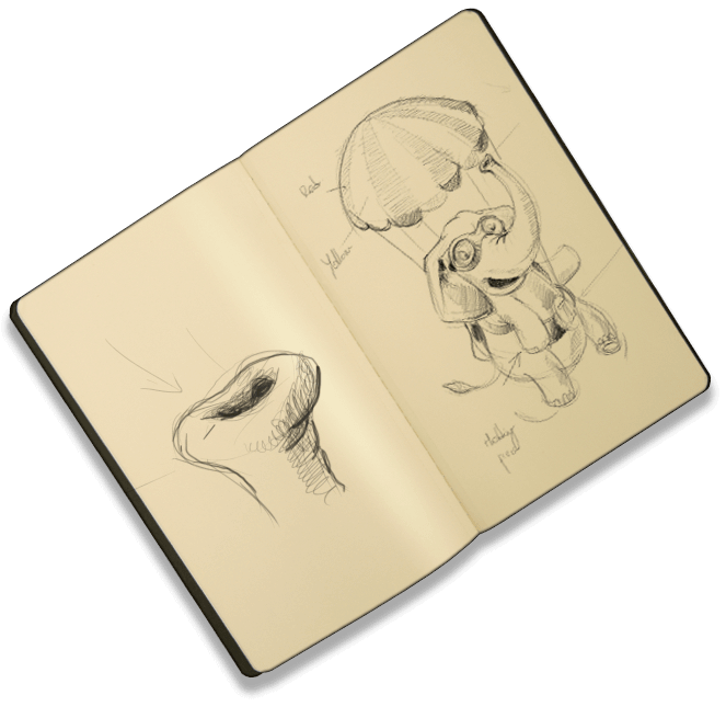 Work - The character - Elephant Work - The character - Elephant