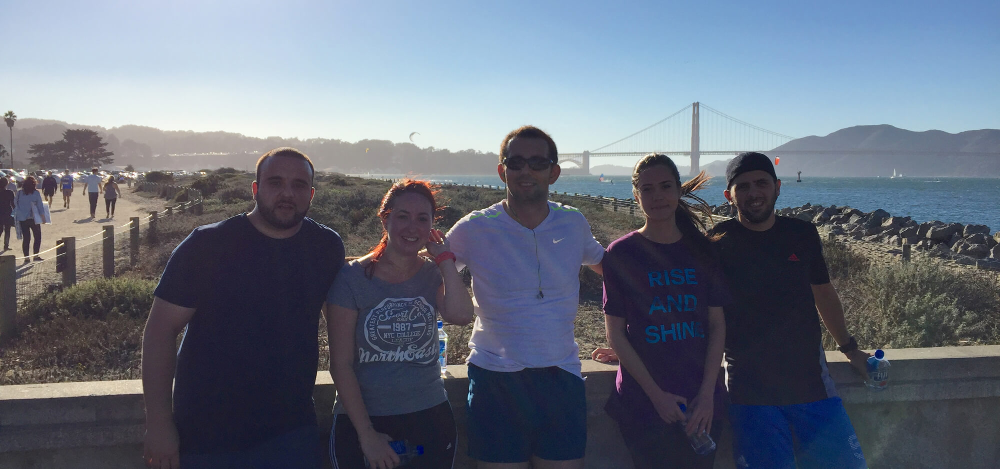 Office - San Francisco - Jogging for 'Golden' (Gate) sunsets