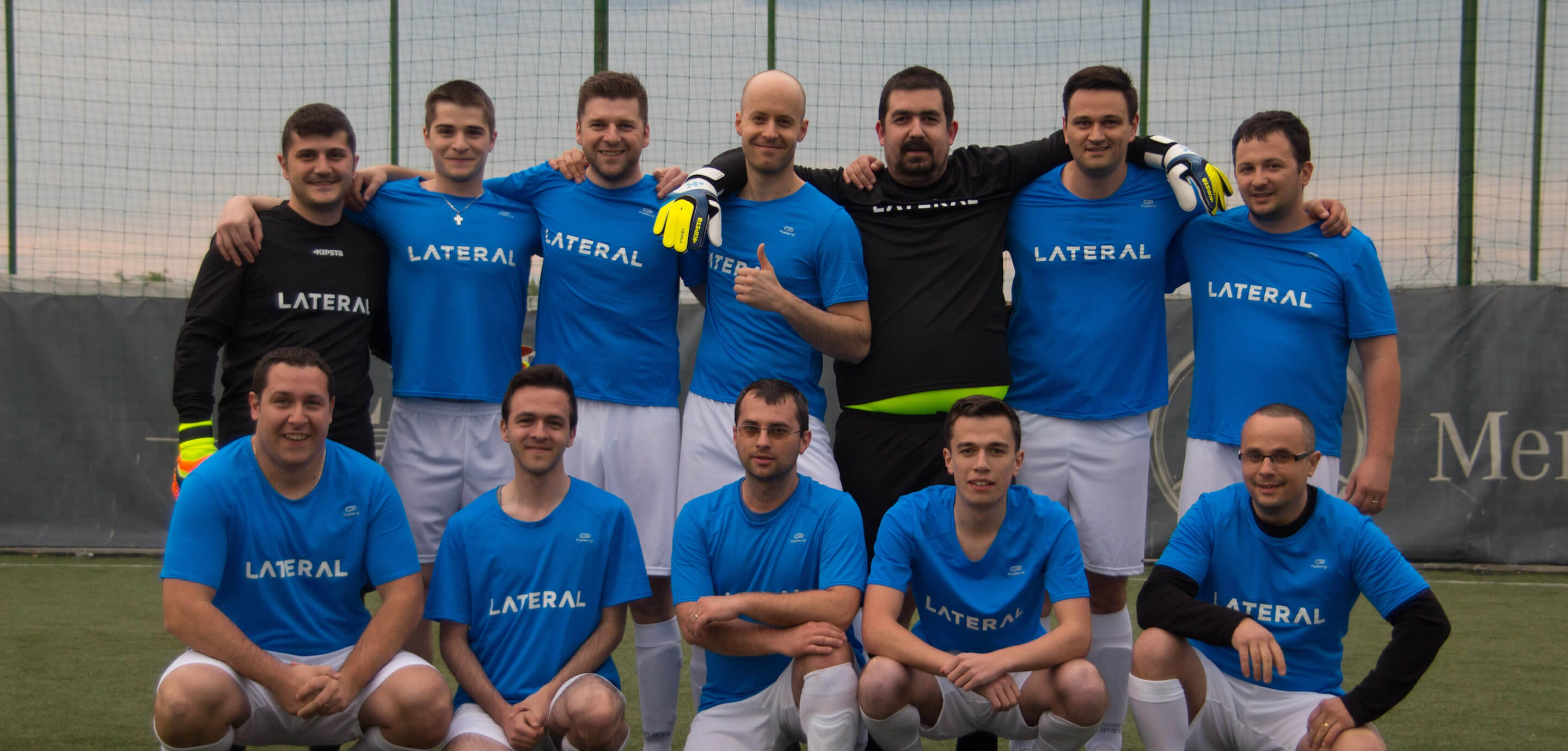 Office - Mures - Our ambitious soccer team - part of the local IT Soccer League